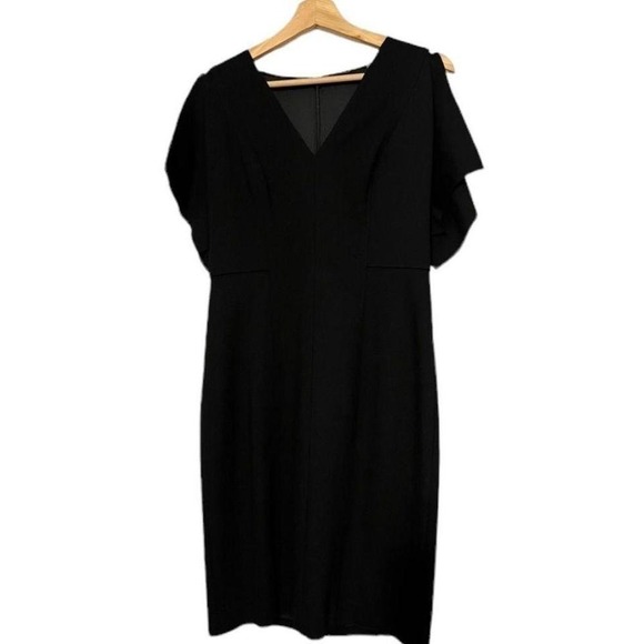 Tahari perfect black dress‎ size 6 - Picture 2 of 10